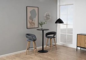 Masa inalta tip bar 60 cm negru Ibiza