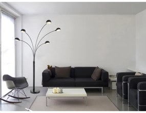 Lampadar Globo 58228NB SEYMOUR 5xE14/40W/230V negru