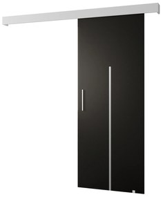Zondo Uși culisante Sharlene X (negru mat + alb mat + argintiu). 1044000