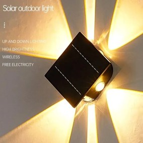 Immax 08487L - Lampă solară LED de perete cu senzor LED/2W/5V IP54