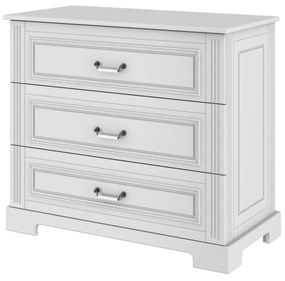 Comoda eleganta Ines alba L102 cm