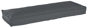 vidaXL Perne pentru Palet pentru Bancă 2 buc Antracit 120x40x8 cm Material Oxford