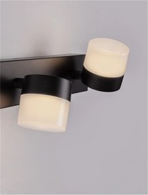Aplica de perete baie cu 2 surse de lumina LED TEKO