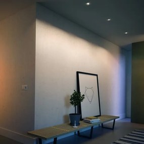 Philips 50193/31/PN - Set 3x spoturi LED RGBW încastrate, dimmabile, 1x GU10/4,8W/230V, alb + telecomandă