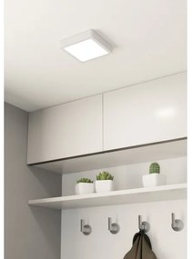 Eglo 900646 - Plafonieră LED pentru baie FUEVA, 11 W, 230 V, IP44, albă