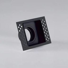 Spot incastrabil rezistent foc protectie IP65 Zelda Trimless Square negru