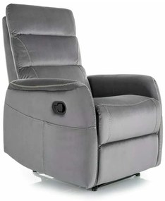 Scaun de masaj Vinci Velvet, gri