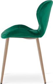 Scaun de masa MANGO VELVET, verde