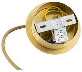 Lustră pe cablu Argon 8450 ALMIROS 1xE14/7W/230V d. 12 cm auriu