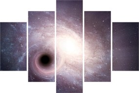 Tablou - Galaxii spiralate (150x105 cm)