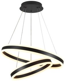 Lustră LED dimabilă pe cablu LED/135W/230V 3000-6500K + telecomandă