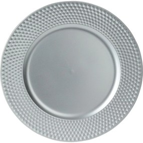 Suport farfurie Silver Cubes, 33 cm