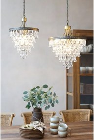 Candelabru Versailles cu prisma de sticlă în formă de picătură