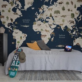 Fototapet, Animal World, Midnight, Rebel Walls