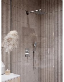 Set de duș cu baterie ascunsă Novaservis METALIA ECO crom lucios