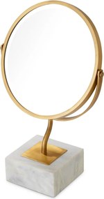 Oglinda de masa LUX marmura alba Jovanni