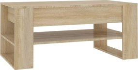 vidaXL Măsuță de cafea, stejar Sonoma, 102x55x45 cm, lemn prelucrat