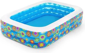 Bestway Piscină gonflabilă pentru copii, albastru, 229x152x56 cm