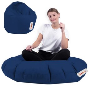 Fotoliu Bean Bag Iyzi 100 Cushion Pouf, Bleumarin