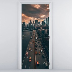 Fototapet pentru ușă - Manhattan (95x205cm)