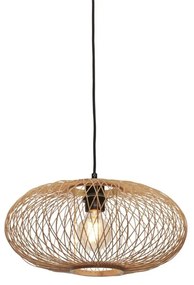 Lustra/Pendul eco din bambus Cango S 40x20, nat