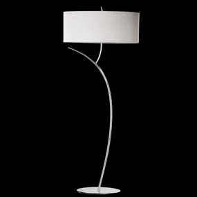 Lampadar modern alb chrome minimalist din metal Eve