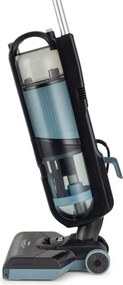 Aspirator vertical pentru curatare umeda si uscata 2in1 Ariete 2487/00, 600 W,  2 rezervoare, Negru/Albastru