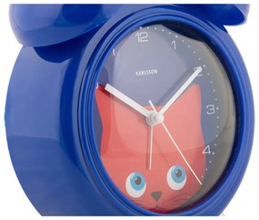 Ceas deșteptător pentru copii ø 15 cm Peekaboo Cat – Karlsson