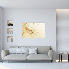 Tablou - Fotografie macro de păpădie (90x60 cm)