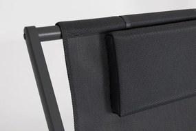 Șezlong gri inchis, Taylor, Bizzotto