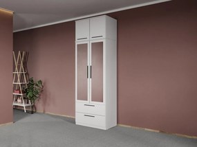 Dulap dormitor Alb Levi C14