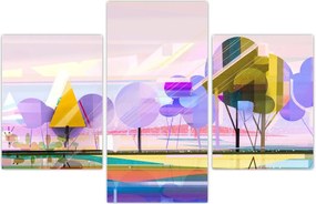 Tablou - Peisaj, abstracție (90x60 cm)