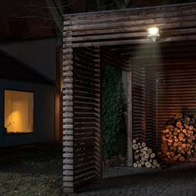 Proiector LED exterior 150 W, 230 V, 4500 K, IP65, negru