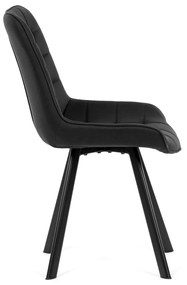 Scaun sufragerie Hechos (negru). 1120588