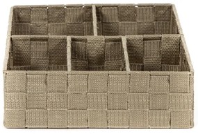 Organizator Compactor pentru accesorii TEX32 x 25 x 8 cm, taupe