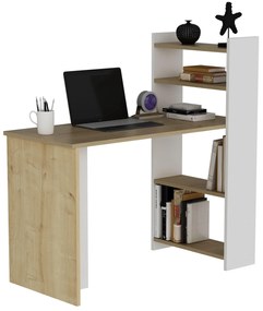 Masă PC Nomive (stejar zafir + alb) . 1094917