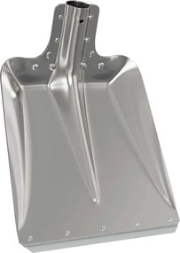 vidaXL Cap de lopată Argintiu 43 x 32,5 cm Aluminiu