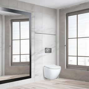 Set rezervor WC montat pe perete Roya Delos WH 81GRE