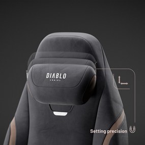 Scaun de gaming Diablo X-Eye 2.0 Normal Size: Soft Black