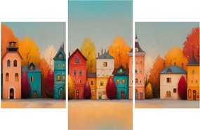 Tablou - Sat de toamnă (90x60 cm)