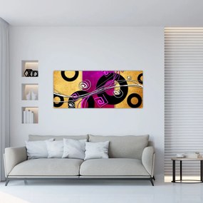Tablou abstracției (120x50 cm)