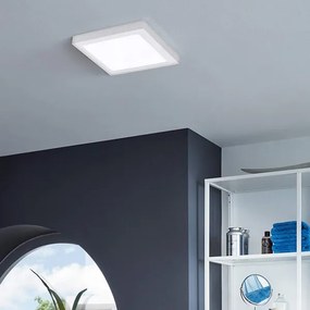 Eglo 33316 - Plafonieră LED RGBW dimabilă FUEVA-C LED/15,6W/230V 22,5x22,5cm alb