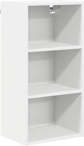 vidaXL Dulap suspendat Alb 40 x 29,5 x 80 cm Lemn compozit