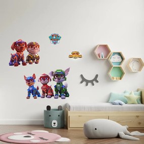 Autocolant de perete "PAW Patrol - Mighty Pups 2"