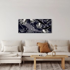 Tablou - Diamante în spațiu (120x50 cm)