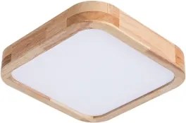 Brilagi - LED Plafonieră WOODLINE SQUARE LED/32W/230V 3000/4000/6000K stejar 30x30
