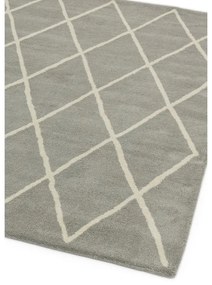 Covor gri handmade din lână 80x150 cm Albany – Asiatic Carpets