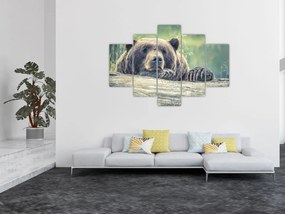 Tablou cu urs (150x105 cm)