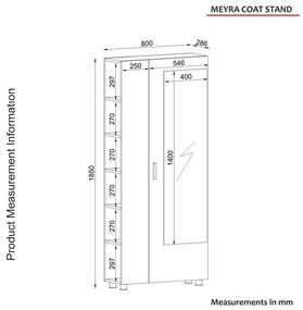 Set de hol Meyra White