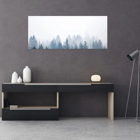 Tablou - Pădure cețoasă (120x50 cm)